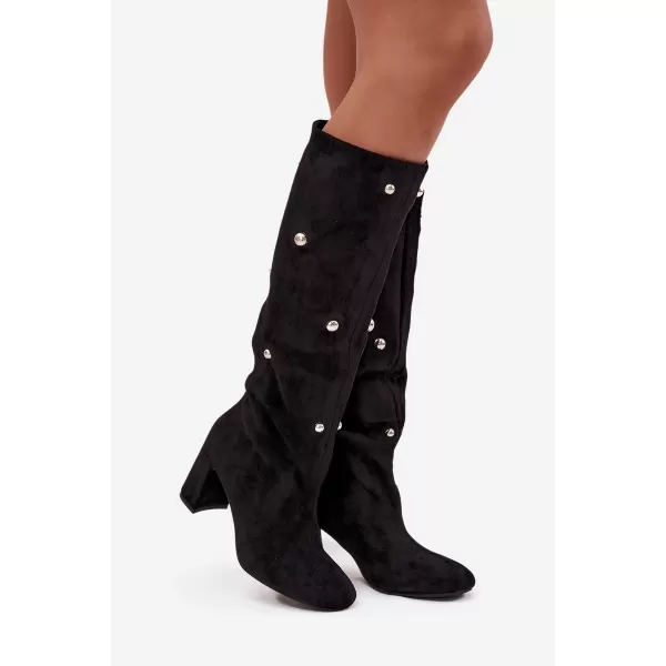  Dámské kozačky BOTO LUCINDA 40117 BLACK 