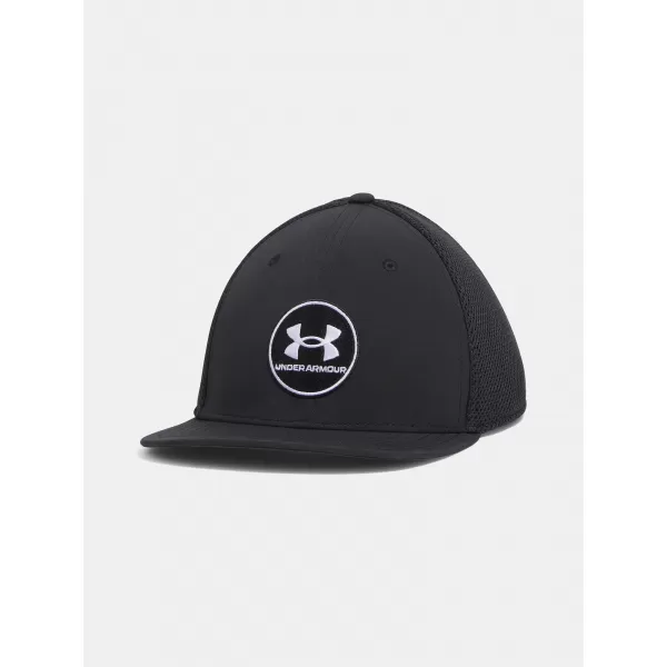  Pánská kšiltovka UNDER ARMOUR M DRIVE MID STR 1389887-001 ČERNÁ 