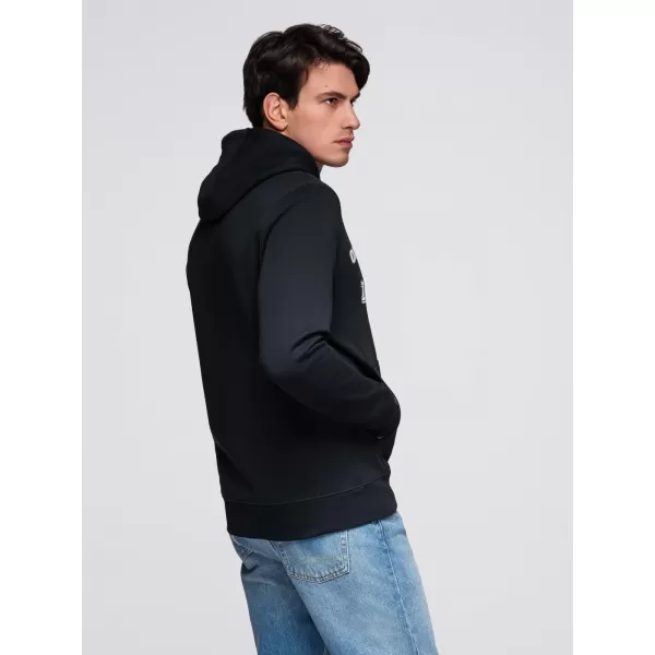  Pánská mikina OMBRE B1714 BLACK 