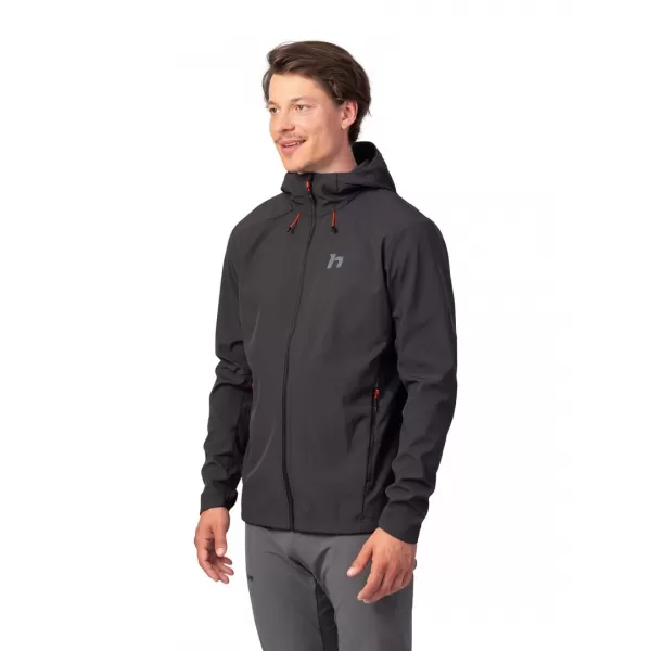  Pánská bunda HANNAH ARCAN HOODY ANTHRACITE/ANTHRACITE 