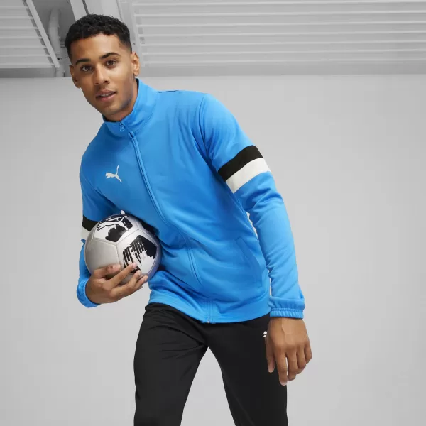  Pánská tepláková souprava PUMA TEAMRISE TRACKSUIT 658653_02 IGNITE BLUE/PUMA BLACK 