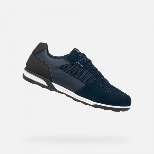  Pánské tenisky GEOX SPHERICA ACTIF X3 G014609 TMAVĚ MODRÁ 
