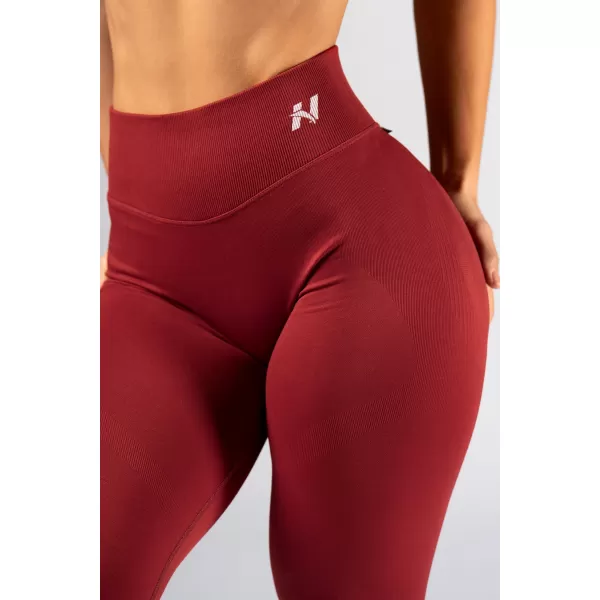  NEBBIA High-waist push-up legíny POWER 888 RED 