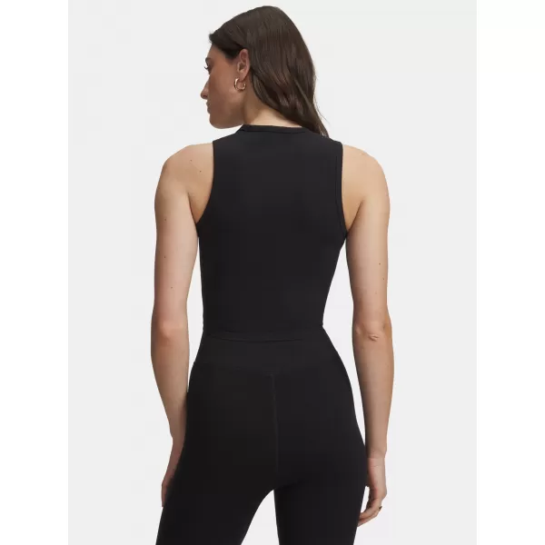  Dámské tílko UNDER ARMOUR SEAMLESS COTTON HAND TANK 6011132-008 ČERNÁ 