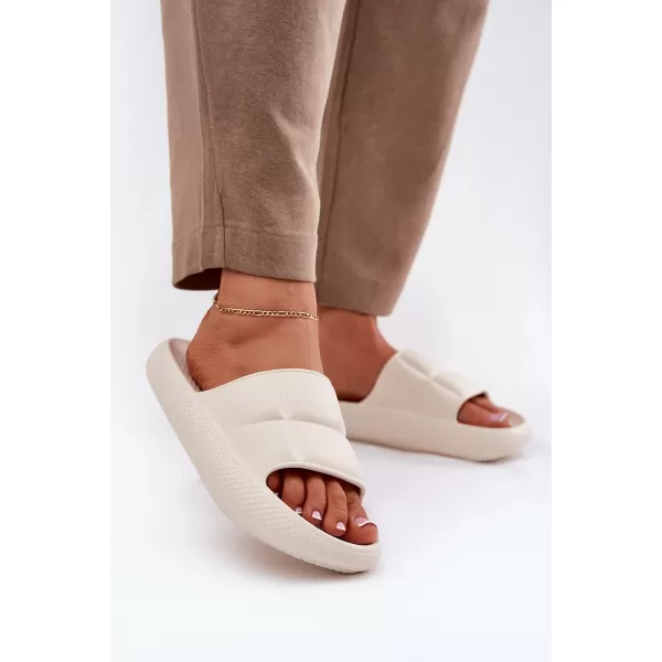  Dámské pantofle LEE MAYA 50251016 BEIGE 