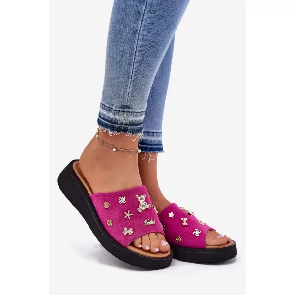  Dámské pantofle VINCEZA 66741 PINK 