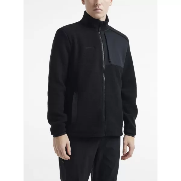  Pánská fleecová mikina Sherpa CRAFT Corp. ADV Pile Fleece Jacket M ČERNÁ 