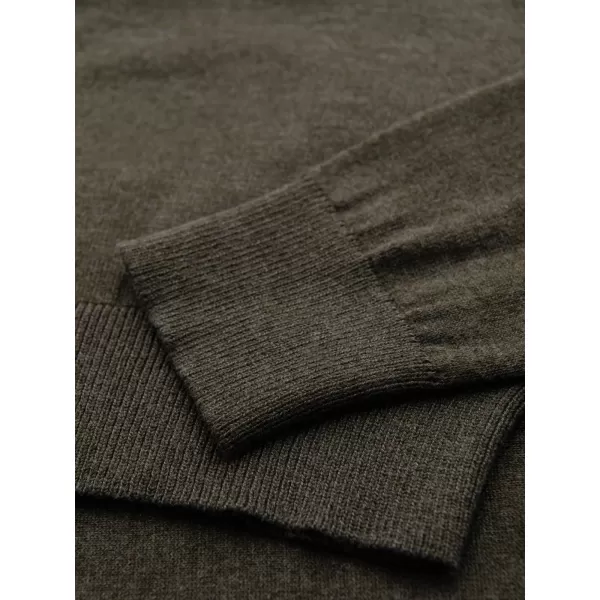  Pánský svetr OMBRE OM-SWBS-0106 OLIVE MELANGE 