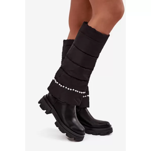 Dámské kozačky BOTO IRVETTE 40092 BLACK 