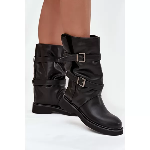  Dámské kozačky BOTO HALVESSA 39588 BLACK 