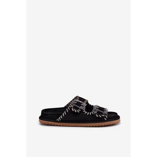 Dámské pantofle BOTO VISLEY 37423 BLACK 