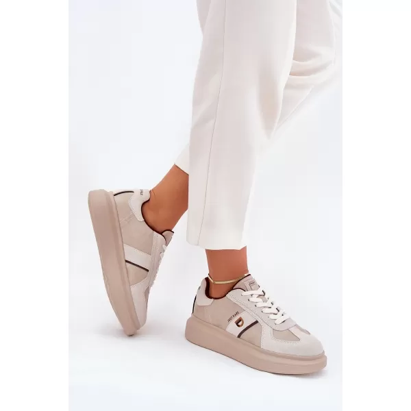  Dámské tenisky LOPEZ JUST DARE SS2D4003 BEIGE 