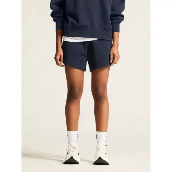  Dámské těžké teplákové šortky CRAFT Corp. Frequent Sweatshorts W TMAVĚ MODRÁ 