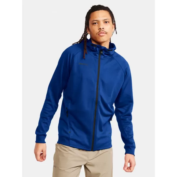  Pánská bunda s kapucí CRAFT Corp. ADV Unify Hoodie Jacket M KLUBOVÁ KOBALTOVÁ 