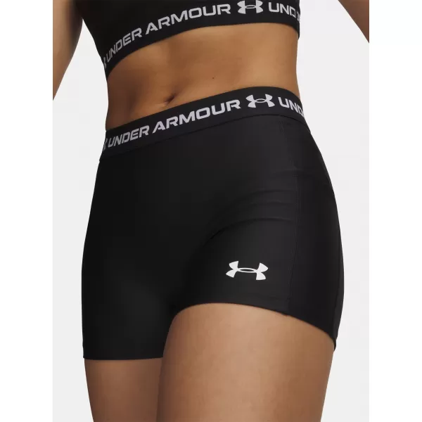  Dámské kraťasy HEATGEAR SHORTY 6010725-008 ČERNÁ 