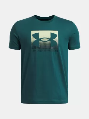 Chlapecké triko UNDER ARMOUR B BOXED SPORTS UPDATE SS 1388672-338 ZELENÁ