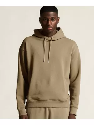 Pánská těžká mikina s kapucí CRAFT Corp. Frequent Hoodie M ŠEDOBÉŽOVÁ