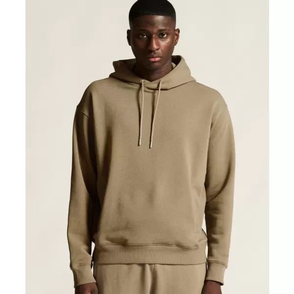  Pánská těžká mikina s kapucí CRAFT Corp. Frequent Hoodie M ŠEDOBÉŽOVÁ 