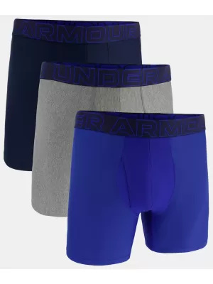 Pánské boxerky UNDER ARMOUR M UA PERF TECH 6IN (3KS) 1383878-400 MODRÁ