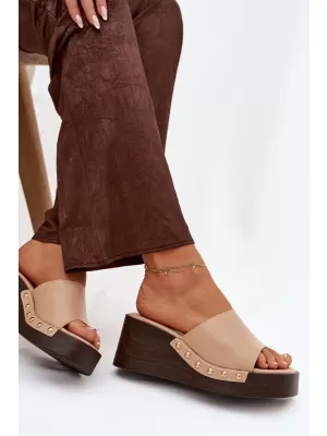 Dámské nazouváky BOTO ARIONNE 41253 BEIGE