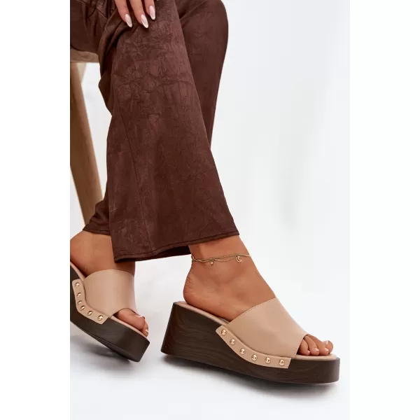  Dámské nazouváky BOTO ARIONNE 41253 BEIGE 