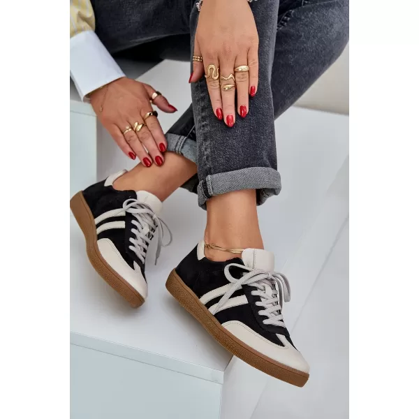  Dámské tenisky ZAZOO N1068 BLACK 