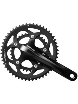 Kliky SHIMANO TIAGRA FC-RS400 2X10 50/34Z ORIGINAL BALENÍ ČERNÁ