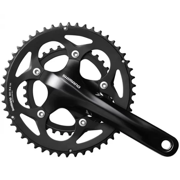  Kliky SHIMANO TIAGRA FC-RS400 2X10 50/34Z ORIGINAL BALENÍ ČERNÁ 