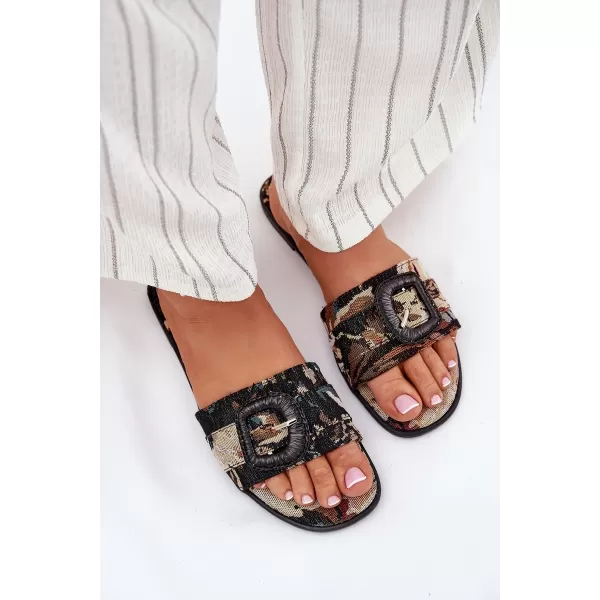  Dámské pantofle BOTO CLARIOLA 37411 BLACK 
