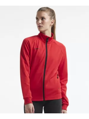 Dámská bunda CRAFT Corp. ADV Unify Jacket W JASNĚ ČERVENÁ