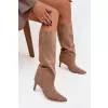 Dámské kozačky BOTO JEHLU 40518 BROWN