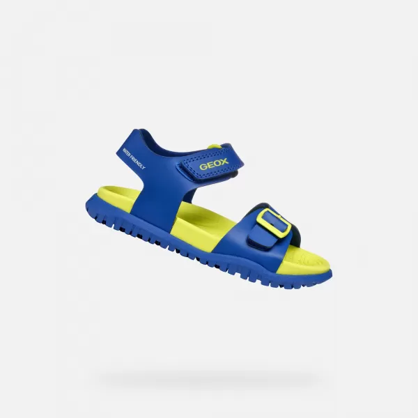  Chlapecké sandály GEOX GHITA J35HMA000BCCK42H MODRÁ 