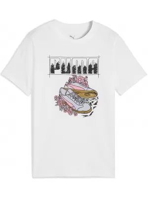 Dětské triko PUMA GRAPHIC TEE 688496-02 PUMA WHITE