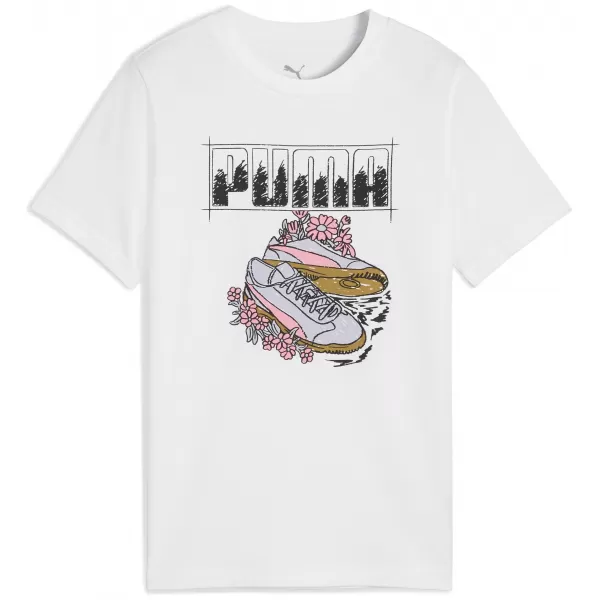  Dětské triko PUMA GRAPHIC TEE 688496-02 PUMA WHITE 