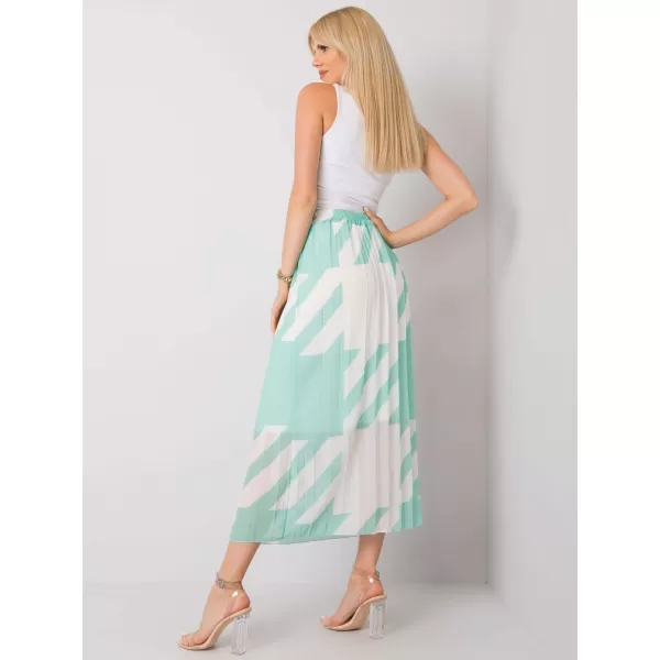  Dámská sukně ITALY MODA DHJ-SD-13325.73P WHITE-GREEN 