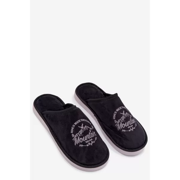 Pánské pantofle BOTO TIRANNE 40751 BLACK 