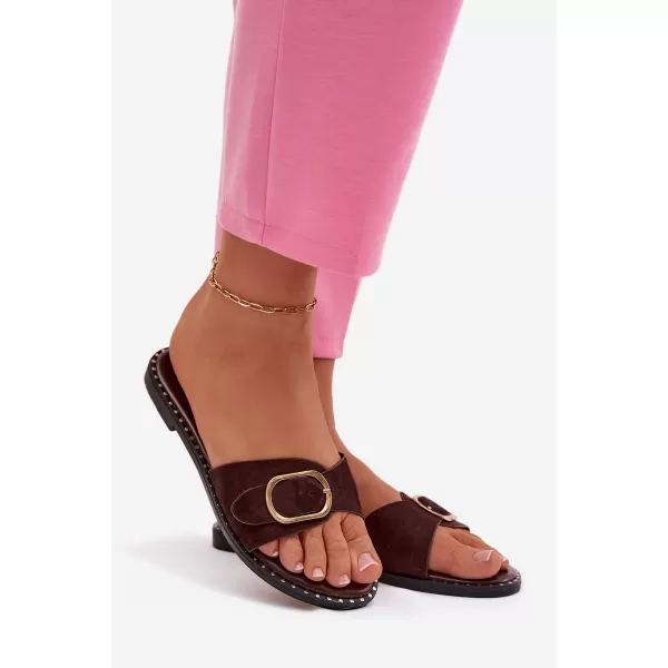  Dámské pantofle BOTO SELIVELLE 41578 BROWN 