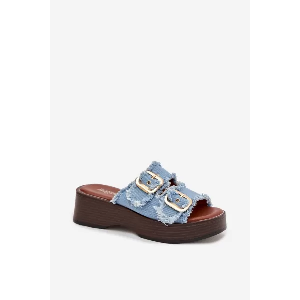  Dámské pantofle BOTO RENELISSE 41325 LIGHT BLUE 