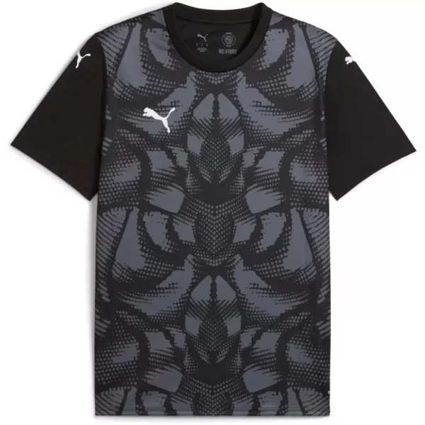  Pánské funkční triko PUMA TEAMULTIMATE JERSEY 706280-03 PUMA BLACK/PUMA WHITE 