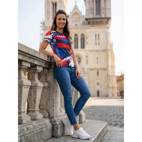 Dámské tričko premium ALTISPORT VOJ/ALW036HR/TR01 ŠMOUHY 