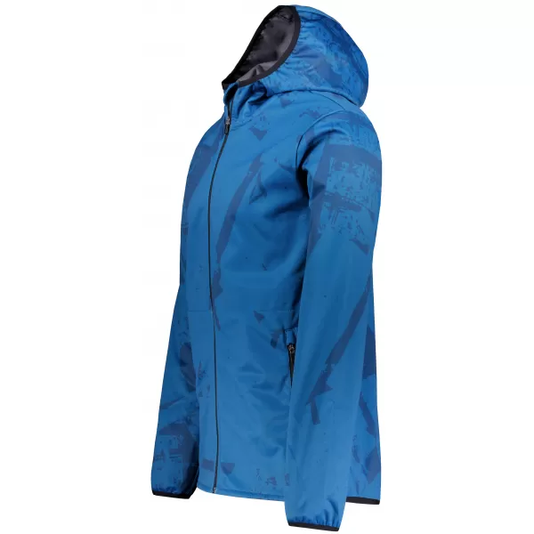  Pánská softshellová bunda premium ALTISPORT VOJ/ALM079JACK01 MODRÁ 