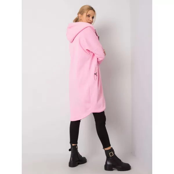  Dámská mikina RUE PARIS RV-BL-4858-1.99P PINK 