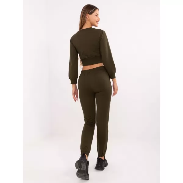  Dámský set RUE PARIS 356-KMPL-1203.83 KHAKI 