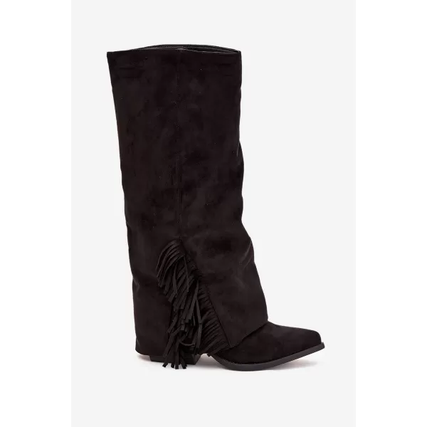  Dámské kozačky BOTO ZALIA 38588 BLACK 