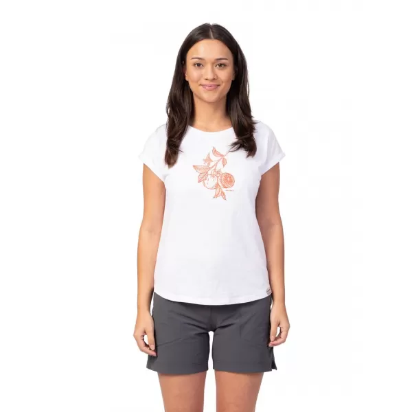  Dámské triko HANNAH ARISSA II BRIGHT WHITE (ORANGE) 