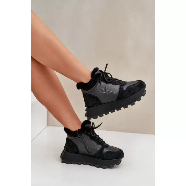  Dámské boty BIG STAR OO274A329 BLACK 