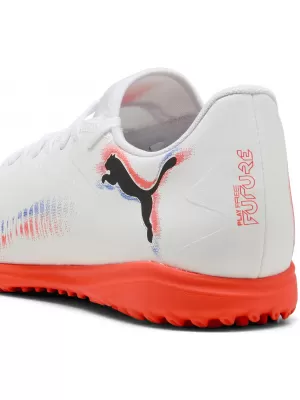 Boty PUMA FUTURE 8 PLAY TT 108605-01 WHITE/PUMA BLACK/GLOWING RED