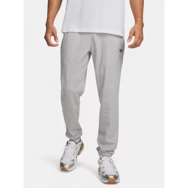  Pánské tepláky UNDER ARMOUR RIVAL LW JOGGER 6014638-011 ŠEDÁ 