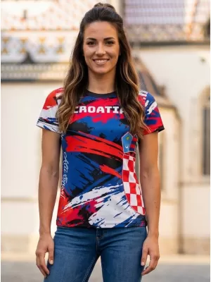 Dámské tričko premium ALTISPORT VOJ/ALW036HR/TR01 ŠMOUHY