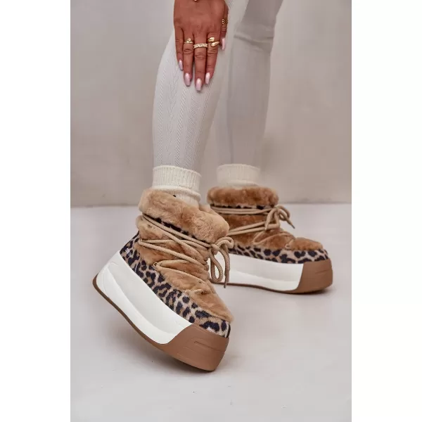  Dámské boty BIG STAR OO274A207 BROWN/BEIGE 
